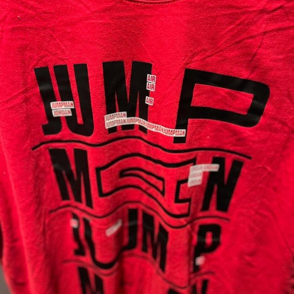 Nike Jordan Red T Shirt - Picture 2 of 4